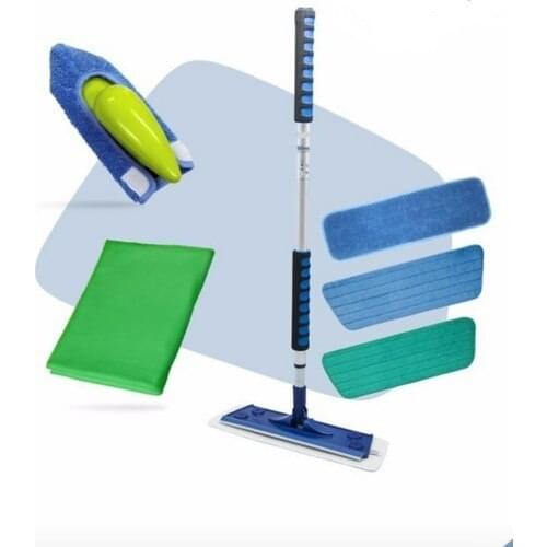 Silva N 1 Advantage Cleaning Kit (Mikrofiber Mop Triple Set-Microfiber Multi-Purpose Hand Mopu-Microfiber Glass cloth)