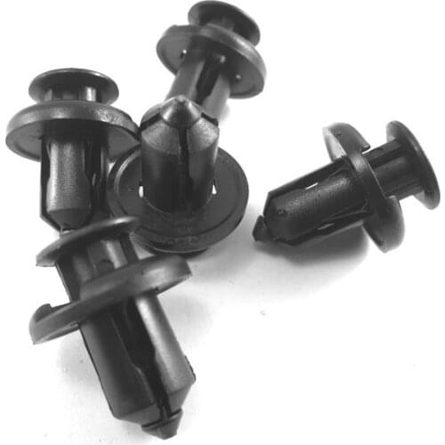 Set of 100 pcs Front Bumper Fender Hood Moulding Grille Clip Fastener 91503-SZ3-003 For CivicAccord