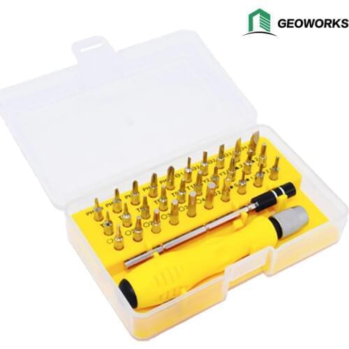 32 In 1 Screwdriver Set Precision Mini Magnetic Screwdriver Bits Kit Phone Computer Labtop Camera Maintenance Repair Tools