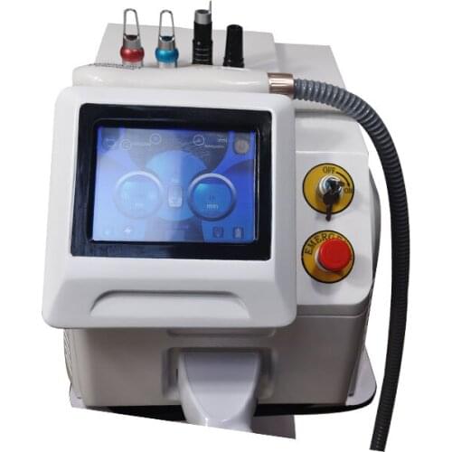 New design 1064nm 532nm 1320nm nd yag q switch mini picosecond tattoo removal laser price