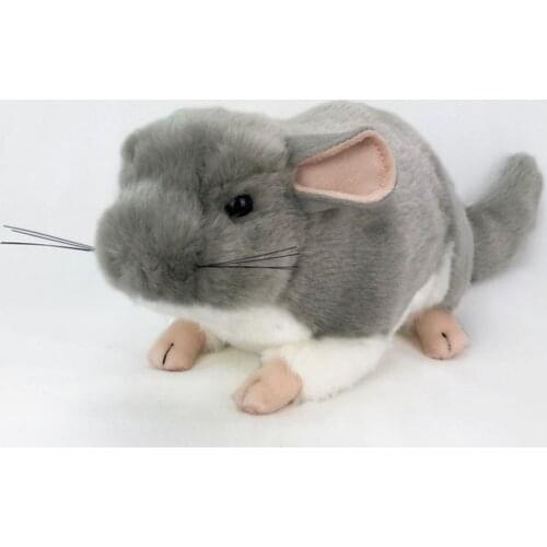 Extra Soft Real Life Mini Gray White Rats Mouse Plush Toy Lifelike Mice Stuffed Animals Toys Birthday 2021 Christmas Gifts