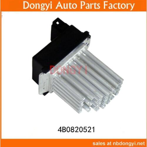 Blower Motor Resistor Assembly For 4B0820521