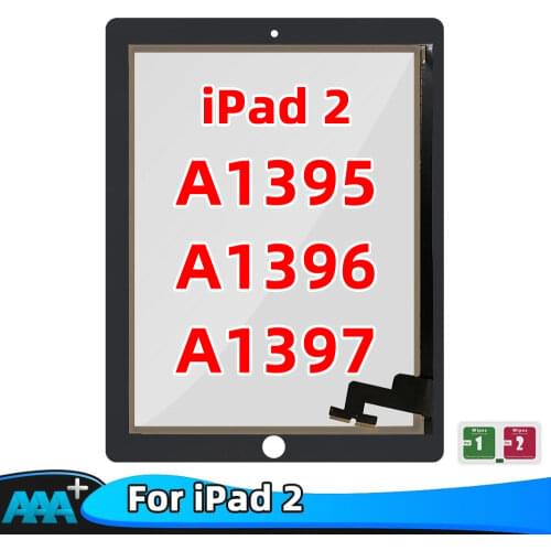 9.7" Touch Screen New For iPad 2 A1395 A1396 A1397 Touch Panel Replacement Digitizer Sensor Glass