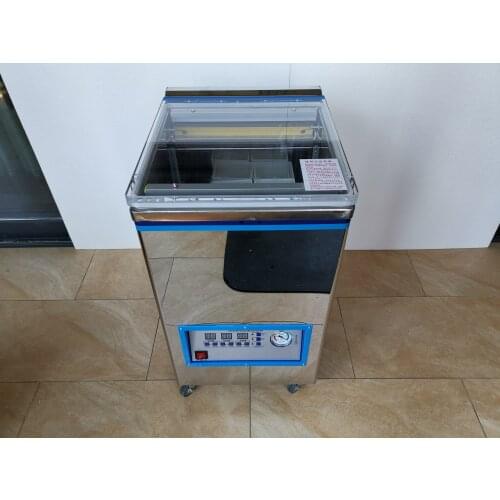 SU-600 Double vacuum pump Double sealing type food vacuum packaging machine, tea Meat cooked food dry goods home vacuum sealing