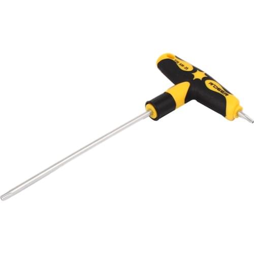 UXCELL New Hot 1pcs T25 T-Handle Torx Security Torque Star Key Cr-V Alloy Steel Screwdriver Wrench Ideal for Repairing