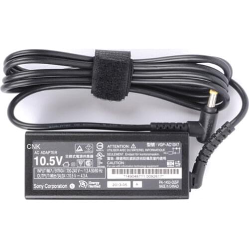 10.5V 4.3A 45W 4.8*1.7mm Laptop Charger For Sony VAIO Duo 11 13 Series SVD11225CXB VGP-AC10V10 SVD11215CXB SVD1121C5E