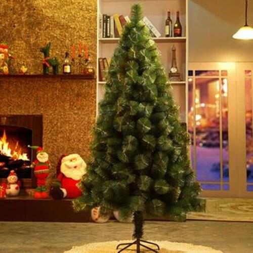 1.8 m /180cm green encrypted Christmas tree full pine needle tree Christmas decoration with ornaments