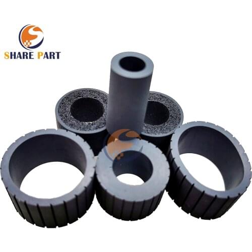 1 SET SCANNER FEED ROLLER TIRE FOR HP 5000 GRADE A QUALITY LONG LIFE FAST SHIPPING