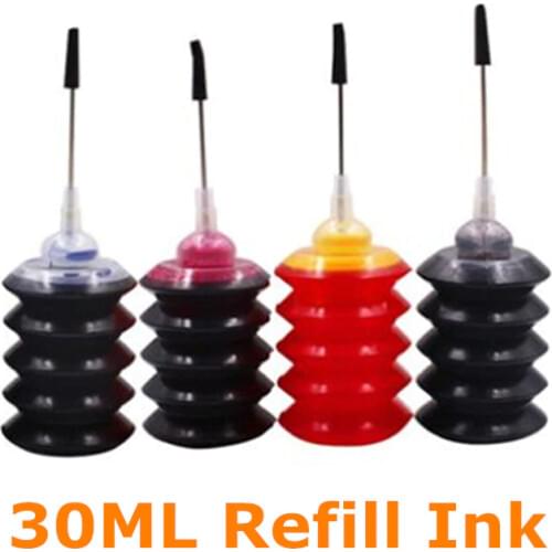BLOOM 1 set 30ml Universal Refill Dye Ink Kit Compatible For Brother For CANON For Epson For HP Printer All Inkjet Printer