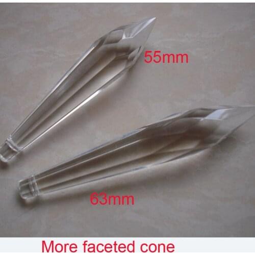 100pcs/lot 100mm Transparent Color Crystal Icicle Prism U Drop Part Pendant For DIY & Party & Home Decorate