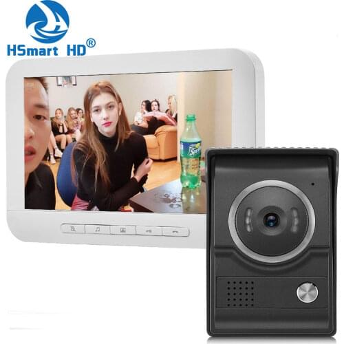 7inch Video Door Phone Intercom HD Camera System Video Door Entry Panel Intercoms for Private Home Call Panel