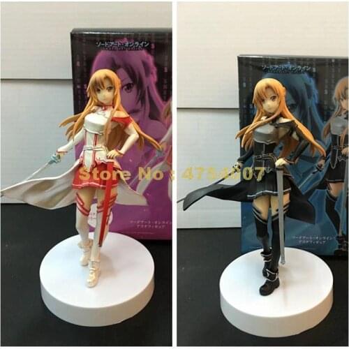 Anime sword art online asuna sao theatrical version pvc action figure collectible model 18cm Toy