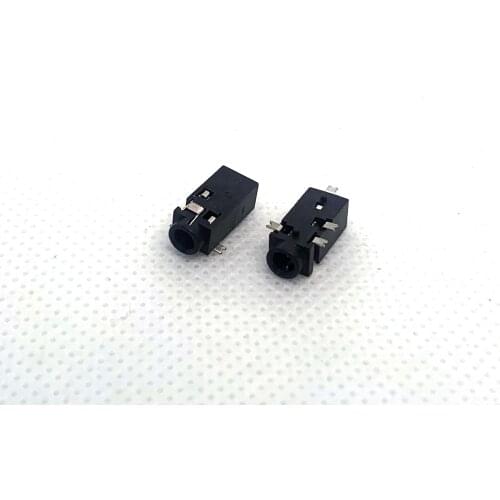Free 10 pcs of 2.5mm Audio jack PJ-218 Silver Plated Horizontal Patch PJ218 4pin SMD Dual Channel Master RHOS2.0