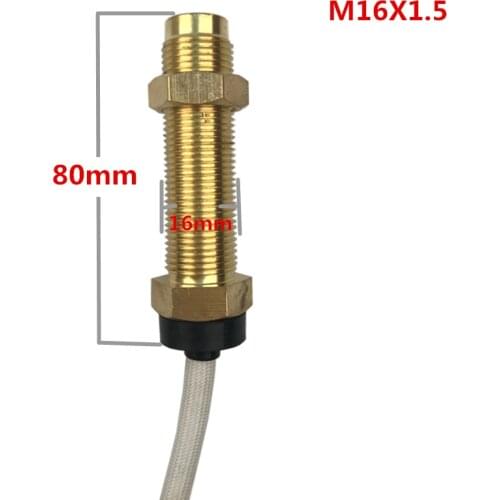 M16 M18 Tachometer Sensor Tacho meter Stainless Steel RPM Sensor for Car Truck Yacht Boat motorcycle Marine