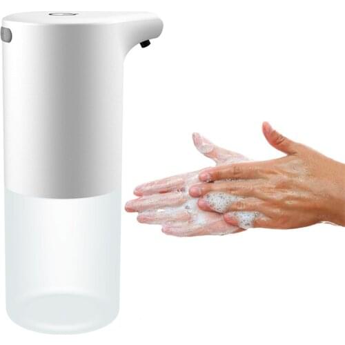 Foam Soap Dispenser Automatic Touchless Sensor 350ml Smart Hand Foam Touch Free Liquid Soap Dispenser For Kitchen Bathroom
