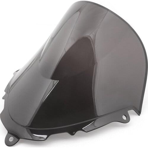 Motorcycle Black Double Bubble Windscreen Windshield Screen ABS Shield Fit For Suzuki 1998-2006 Suzuki Katana GSX 600 750F