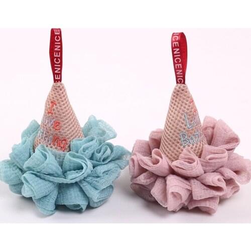 Ice Cream Shaped Baby Bath Sponge Body Massager Cleaning Shower Brush Kids Creative Sponge Washing Body Cleaner Adults Skin Care