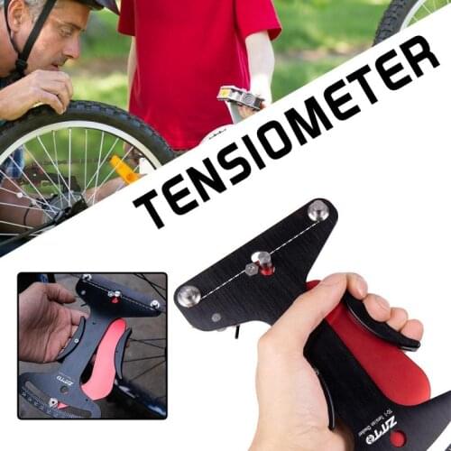ZTTO Accurate Bicycle Repair Tools Aluminium Alloy Bike Spoke Tension Meter Measures Tension Adjuster Wheel Bike Repair Tool