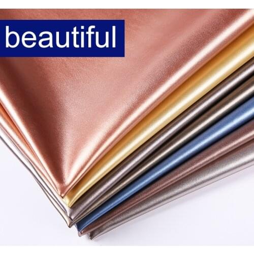 Width 140x100cm Pu Pearlescent Faux Leather Fabric Synthetic Leather For DIY Handmade Sew Clothes Accessories Supplies