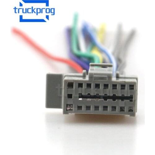 15-005 ISO standard Harness Cable for PANASONIC Car Audio INSTALLATION (Power & Speakers) Adapter Connector Car Adaptor Plug