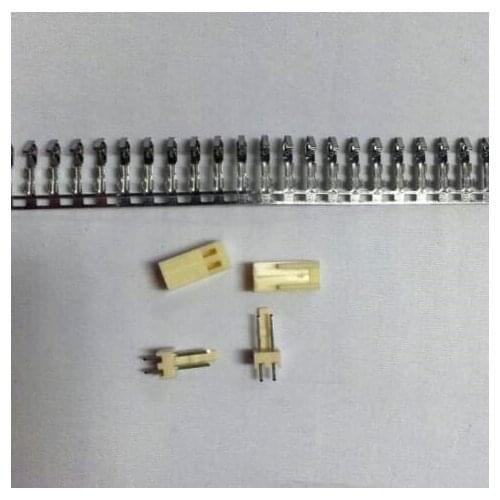 KF2510 Kits 50 sets Kit 2pin 2.54mm Pitch Terminal / Housing / Pin Header Connectors Adaptor