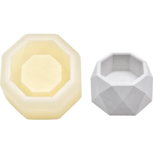 Creative Potted Plant Shape Silicone Fondant Molds Flowerpot Shaped Cake Decorating Moulds Diy Handmade 3d Soap Mold