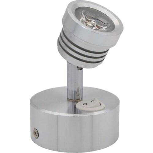 Recharging cabinet lamp,rotatable 30 degree window glass battery lamp, 3W wireless switch highlight jewelry counter spot light