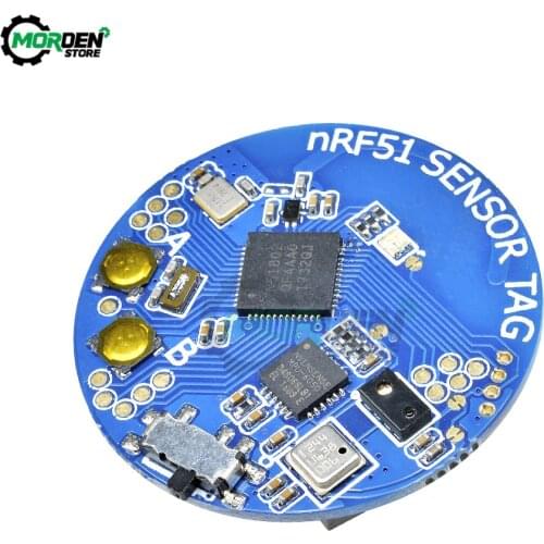 NRF51802 Bluetooth 4.0 Temperature Sensor Module Air Barometric Pressure Sensor Accelerometer Gyro Ambient Light Sensor AP3216