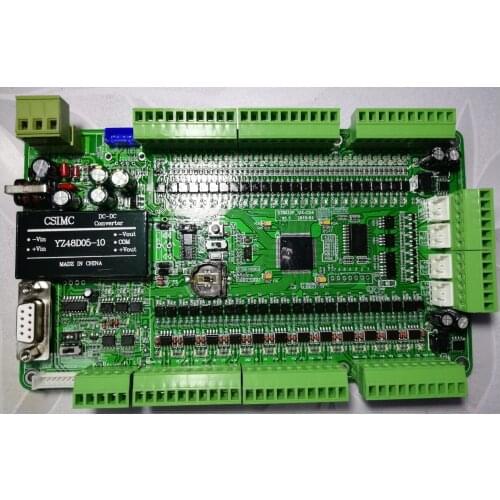 Stm32f4-24 in and out industrial control panel + 4-way step-pulse control (V1.2)