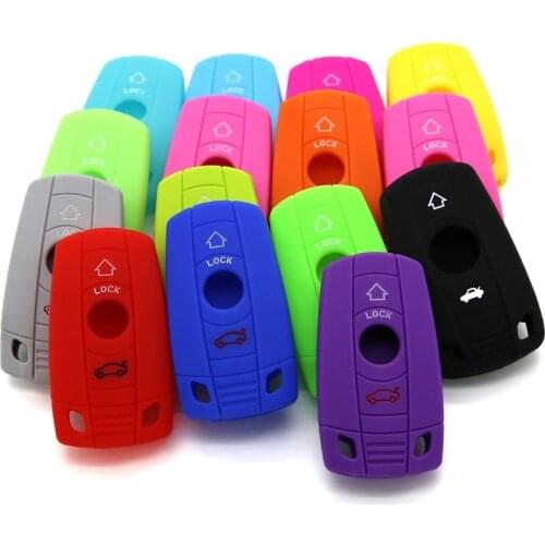 Silicone Case Key Fob for BMW E81 E87 3 320 E90 E91 E92 E60 E61