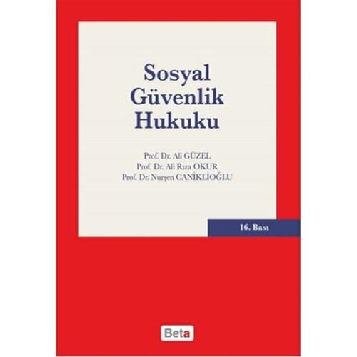 Social Security Law. Ali Lovely, Ali Riza Reads, Nurşen Caniklioğlu.Beta Broadcasts