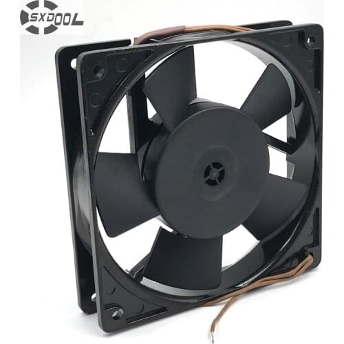 SXDOOL cooling fan 220V 12P-230HB 12025 12cm ball bearing cooling fan AC 230V 18/16W high quality