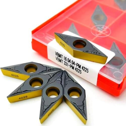 Carbide insert VBMT160404 VBMT160408 PM external turning tool lathe cutting tool high quality machine tool parts turning tools