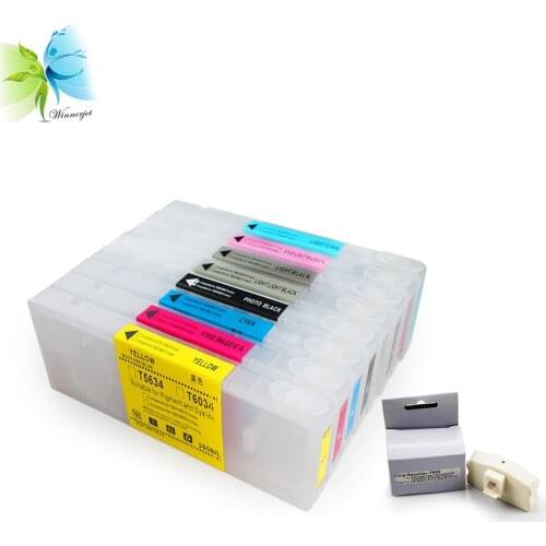Winnerjet Wide format Refill ink cartridge for Epson 7880 9880 ink cartridge ----with free chip resetter