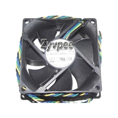 Zyvpee® 8cm 80mm PVA080G12Q P02-AD 12V 0.65A 4Wire 45K6530 case Fan Foxconn PVA080G12Q-P02-AD 80x80x25mm