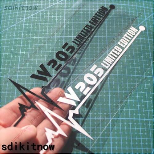 1pc New Heart Car Decal Sticker Styling Windows Door Decoration For BENZ W205 W212 W204 W203 W210 W213 W220 W221 W222 W126 W140