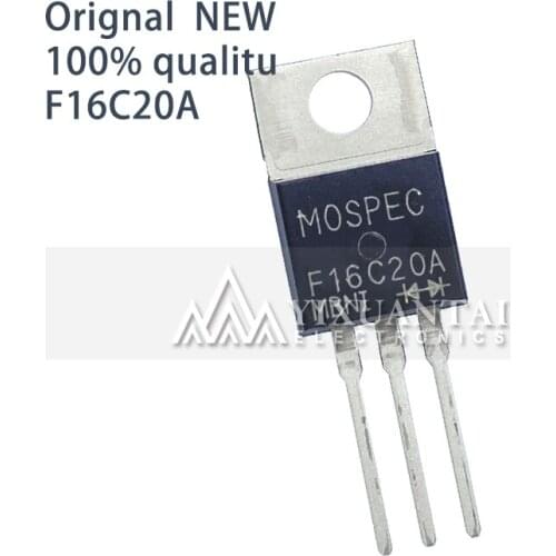 10pcs/lot 100% NEW origina F16C20A 16A 200V TO220 Triode Transistor TO-220 F16C20 F16C20C