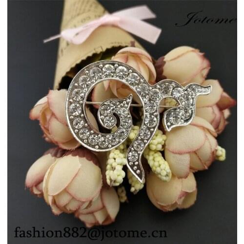 100piece/lot Wholesale Crystal Thailand King Remembrance Memorial Funeral Brooches / Lapel Pins