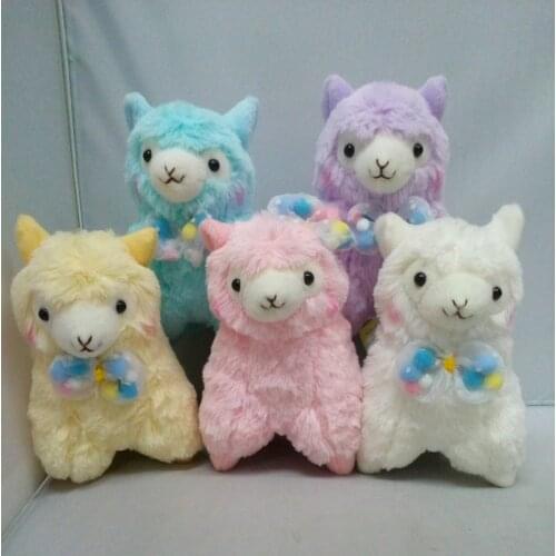 17cm Kawaii Alpaca Popnrlbo Plush Doll Pretty Lovely Llama Stuffed Toys Japanese Alpaca Stuffed Animals Doll Briquedo Doll
