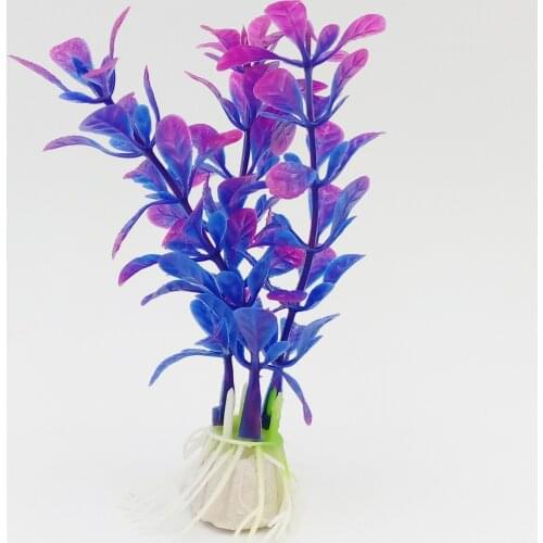 6 Pcs 10.5cm Aquarium Artificial Plants Underwater Plant for Fish Tank Aquarium Fish Tank Man-made Plant Decoration