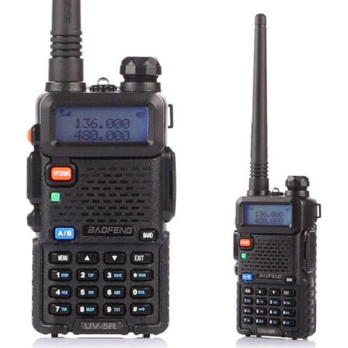 Baofeng UV-5R V/UHF 136-174/400-520MHz DTMF CTCSS Dual-Dand FM Ham Two-way Radio