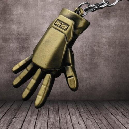 Movie Iron-Man Keychains Metal Avengers-Endgame Ironman Hand Key Chain Tony-Stark Arm Glove Keyring Figure Toys Pendant Gift