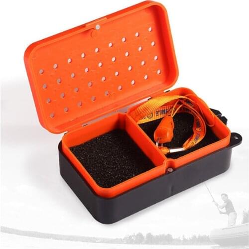 Multifunctional 2 Compartments Live Bait Box Red Worm Earthworm Lure Plastic Boxs Fly Bass Tilapia Carp Fishing Tackle X594B