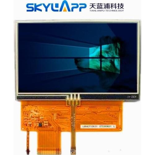 Original 4.3 inch Complete LCD Screen for Garmin nuvi 600 610 670 LCD Display Panel with Touch Screen Digitizer Free shipping