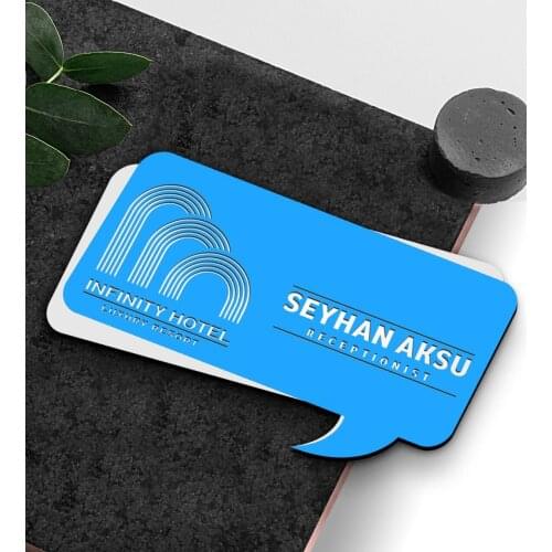 Personalized Wooden Collar İsimliği - 15