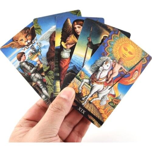 Full English Pre-Raphaelite Tarot 78 Cards Deck Family Party Board Game Entertainment Playing Card Game Gift