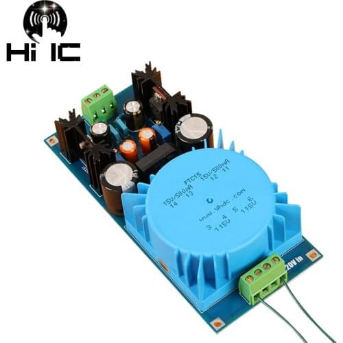 LM317 / LM337 Regulator Adjustable Dual Voltage Regulator Power Supply Module Board 220V Input Dual Voltage Output