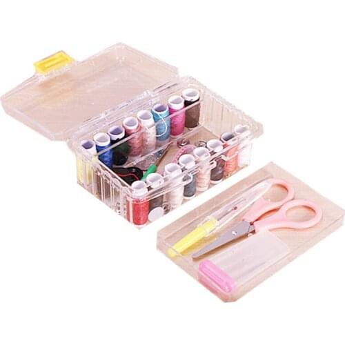 Hand Sewing Needle and Thread Embroidery Sewing Box Sewing Kit Color: random color STTA889