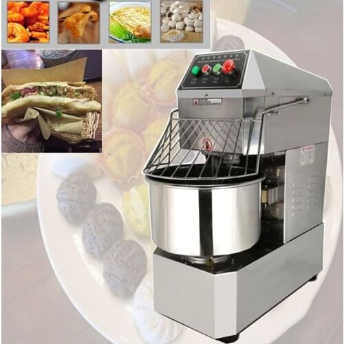 CE Approved Bakery Shop 20 liters Spiral Dough Mixer Pizza Dough Kneading Machine