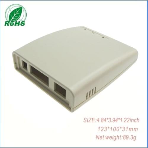 Network housing electronics plastic enclosure 123*100*31mm 4.84*3.94*1.22inch